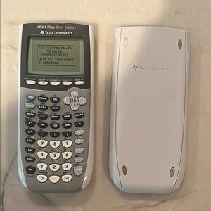 Texas Instruments TI-84 Silver Instrument Calculator
